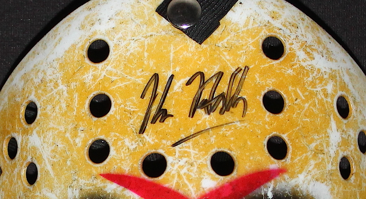 Kane Hodder Signed Jason "Friday the 13th" Hockey Mask (Hodder COA) at PristineAuction.com Kane Hodder Signed Jason "Friday the 13th" Hockey Mask (Hodder COA) at PristineAuction.com