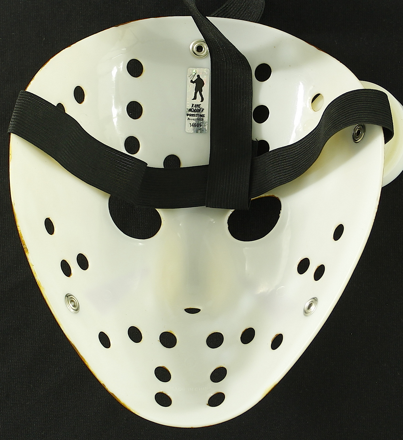 Kane Hodder Signed Jason "Friday the 13th" Hockey Mask (Hodder COA) at PristineAuction.com Kane Hodder Signed Jason "Friday the 13th" Hockey Mask (Hodder COA) at PristineAuction.com