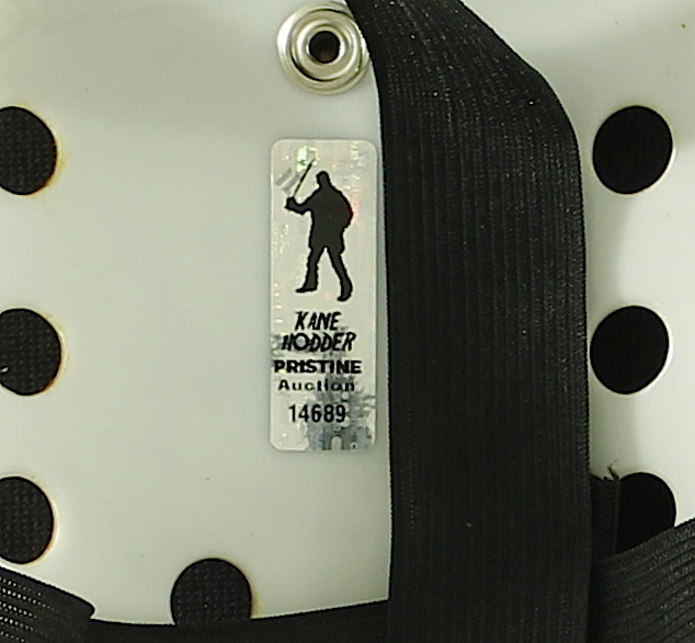 Kane Hodder Signed Jason "Friday the 13th" Hockey Mask (Hodder COA) at PristineAuction.com Kane Hodder Signed Jason "Friday the 13th" Hockey Mask (Hodder COA) at PristineAuction.com