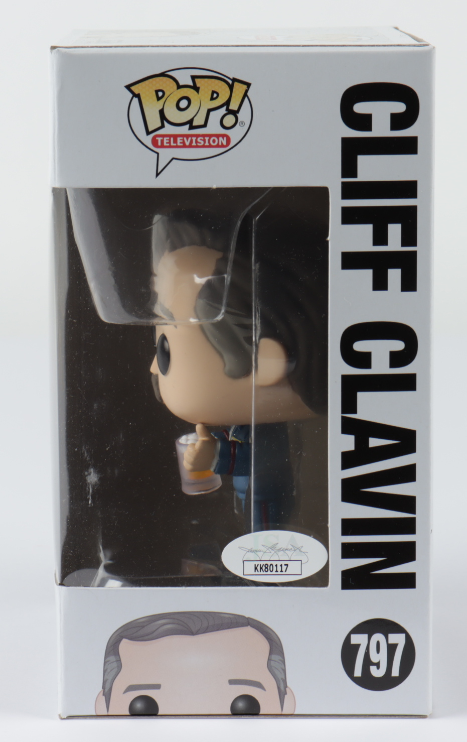 John Ratzenberger Signed "Cheers" #797 Cliff Clavin Funko Pop! Vinyl Figure (JSA COA) (See Description) at PristineAuction.com John Ratzenberger Signed "Cheers" #797 Cliff Clavin Funko Pop! Vinyl Figure (JSA COA) (See Description) at PristineAuction.com