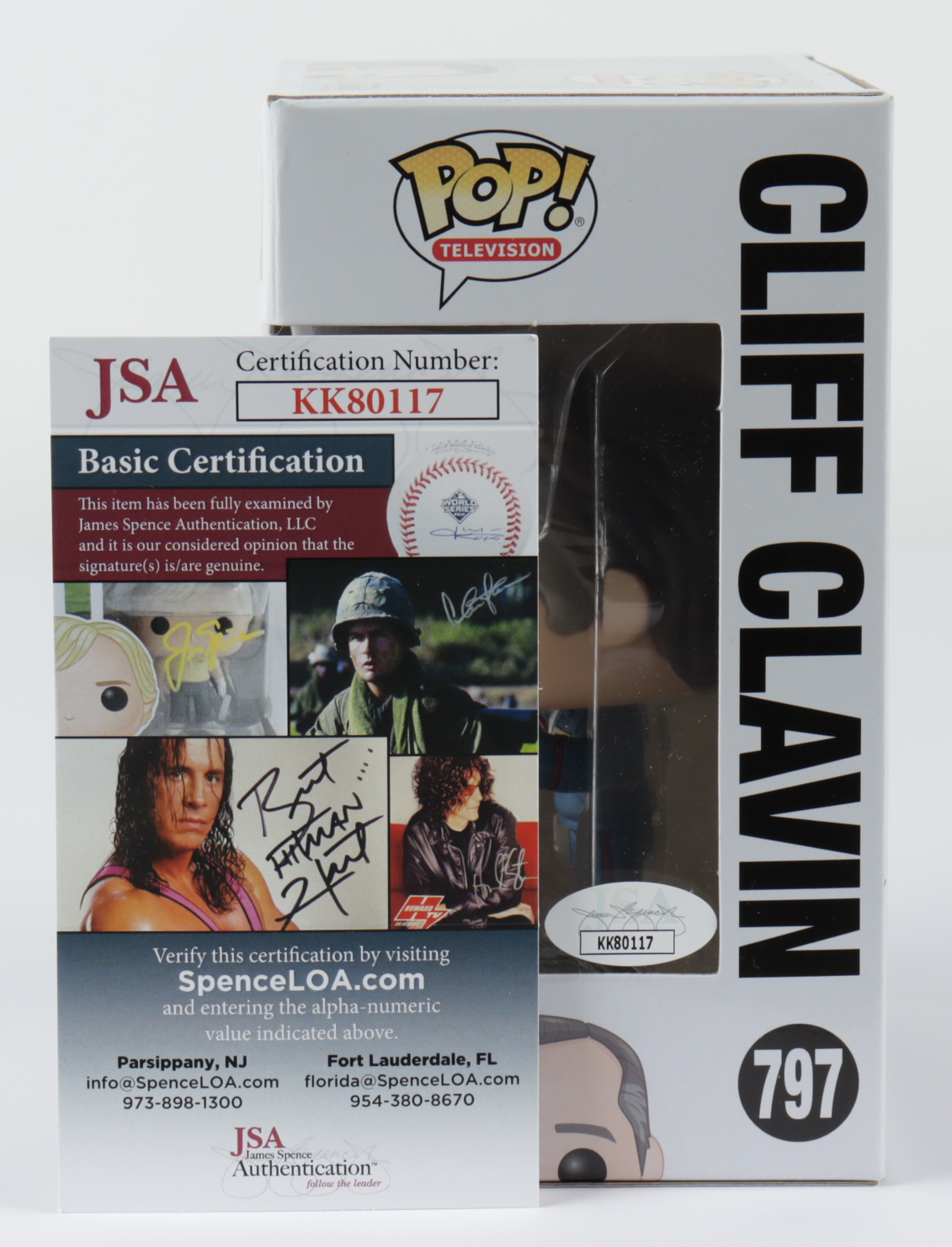 John Ratzenberger Signed "Cheers" #797 Cliff Clavin Funko Pop! Vinyl Figure (JSA COA) (See Description) at PristineAuction.com John Ratzenberger Signed "Cheers" #797 Cliff Clavin Funko Pop! Vinyl Figure (JSA COA) (See Description) at PristineAuction.com