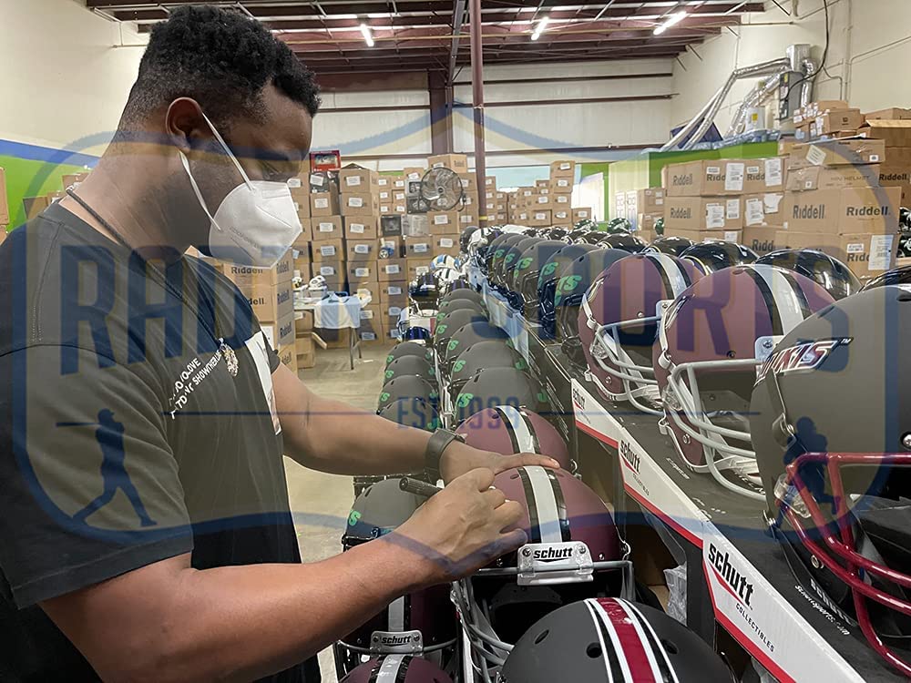 Bart Scott Signed Southern Illinois Matte Maroon Full-Size Helmet (Radtke) at PristineAuction.com Bart Scott Signed Southern Illinois Matte Maroon Full-Size Helmet (Radtke) at PristineAuction.com