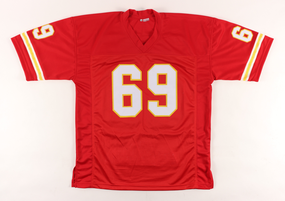 Jan Stenerud, Mike Garrett, & Ed Podolak Signed 1969 Super Bowl Champs Game Stat Highlight Jersey (PSA COA) at PristineAuction.com Jan Stenerud, Mike Garrett, & Ed Podolak Signed 1969 Super Bowl Champs Game Stat Highlight Jersey (PSA COA) at PristineAuction.com