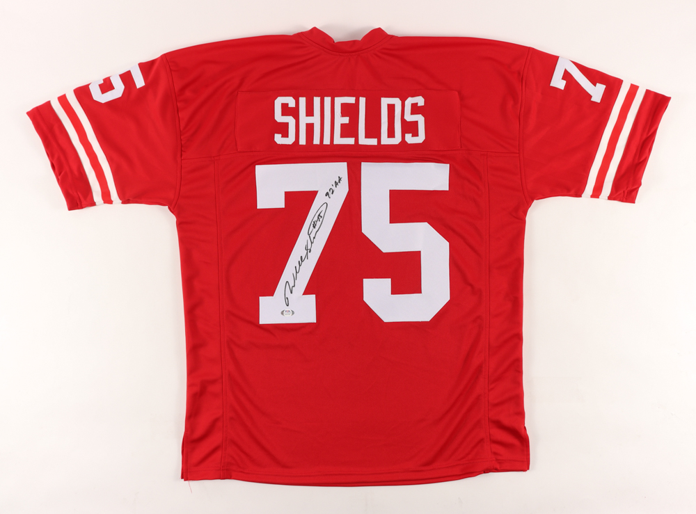 Will Shields Signed Jersey Inscribed "92'AA" (PSA COA) at PristineAuction.com Will Shields Signed Jersey Inscribed "92'AA" (PSA COA) at PristineAuction.com