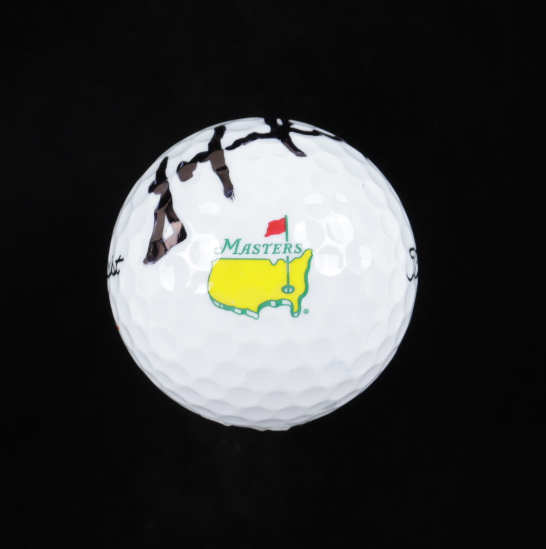 Trevor Immelman Signed Masters Logo Golf Ball (JSA) at PristineAuction.com Trevor Immelman Signed Masters Logo Golf Ball (JSA) at PristineAuction.com