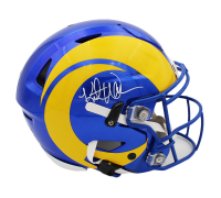 Kurt Warner Signed Rams Full-Size Authentic On-Field SpeedFlex Helmet (Beckett COA) at PristineAuction.com