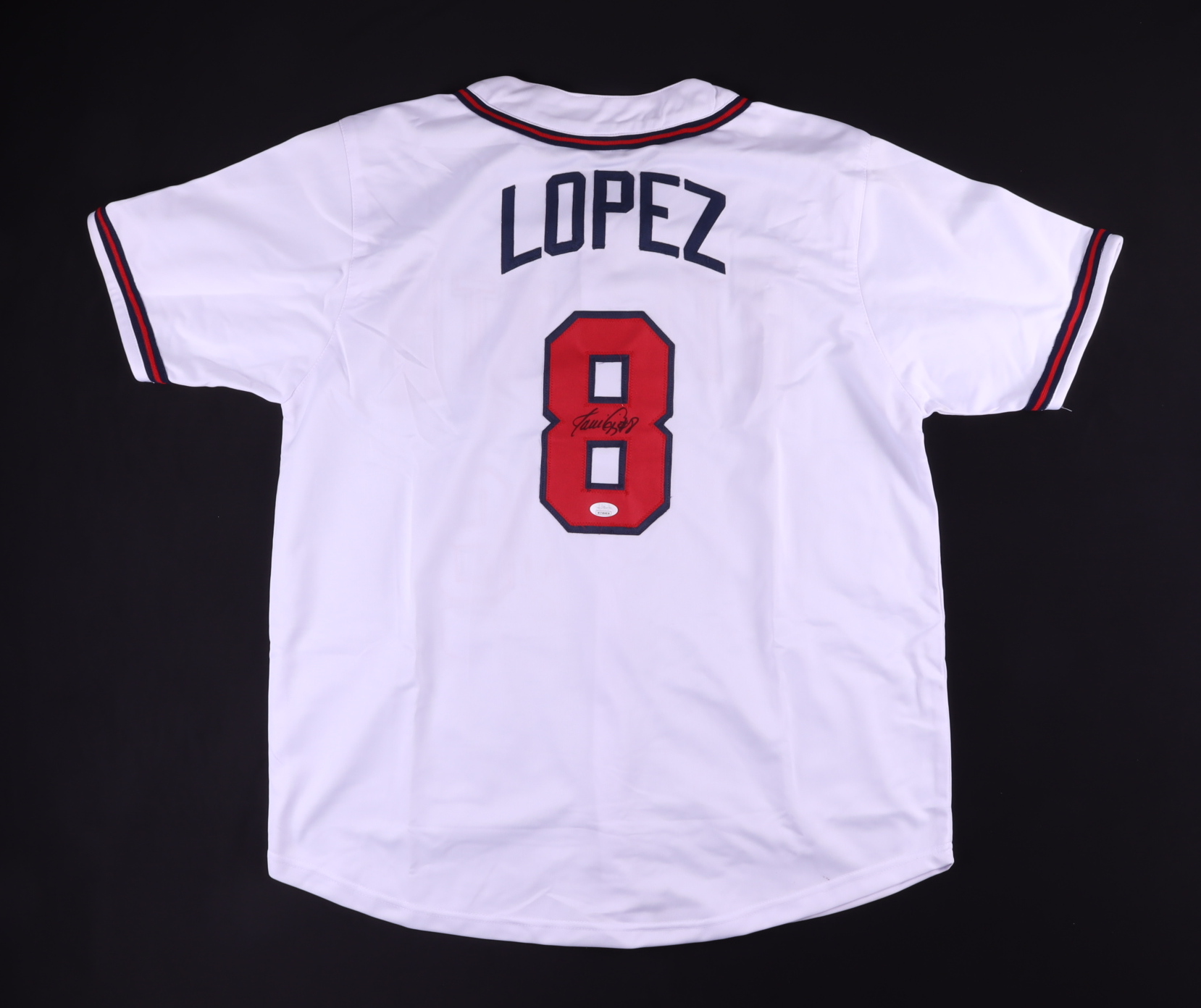 Javier Lopez Signed Jersey (JSA COA) (See Description) at PristineAuction.com Javier Lopez Signed Jersey (JSA COA) (See Description) at PristineAuction.com