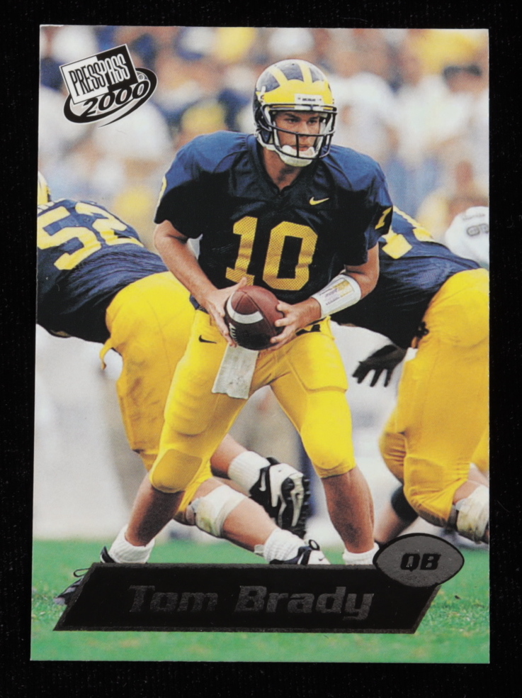 Tom Brady 2000 Press Pass #37 RC at PristineAuction.com Tom Brady 2000 Press Pass #37 RC at PristineAuction.com