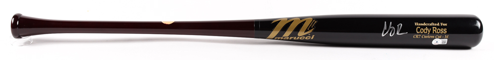 Cody Ross Signed Marucci Bone Rubbed Player Model CR7 Baseball Bat (Beckett Hologram) at PristineAuction.com Cody Ross Signed Marucci Bone Rubbed Player Model CR7 Baseball Bat (Beckett Hologram) at PristineAuction.com