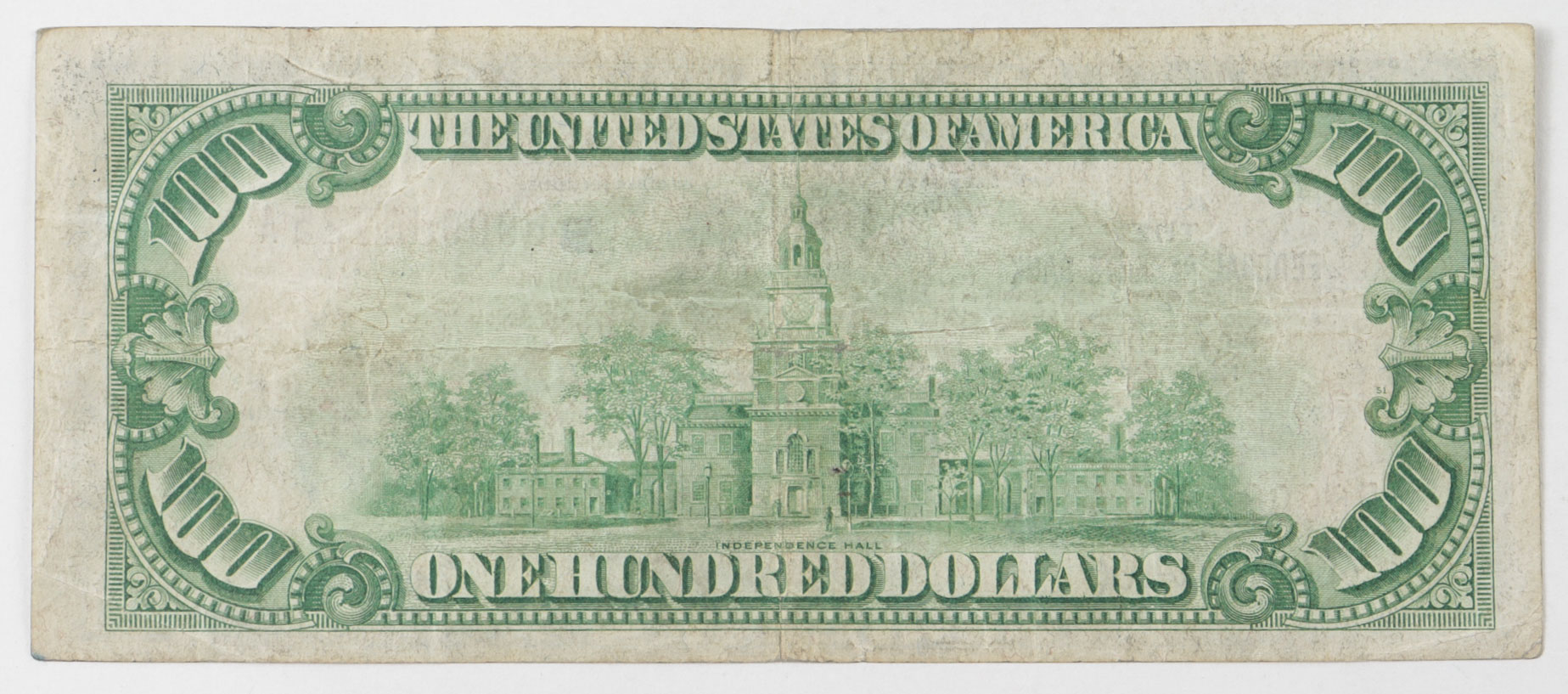 1929 $100 One-Hundred Dollars U.S. National Currency Bank Note with Brown Seal - The Federal Reserve Bank of New York, New York at PristineAuction.com 1929 $100 One-Hundred Dollars U.S. National Currency Bank Note with Brown Seal - The Federal Reserve Bank of New York, New York at PristineAuction.com