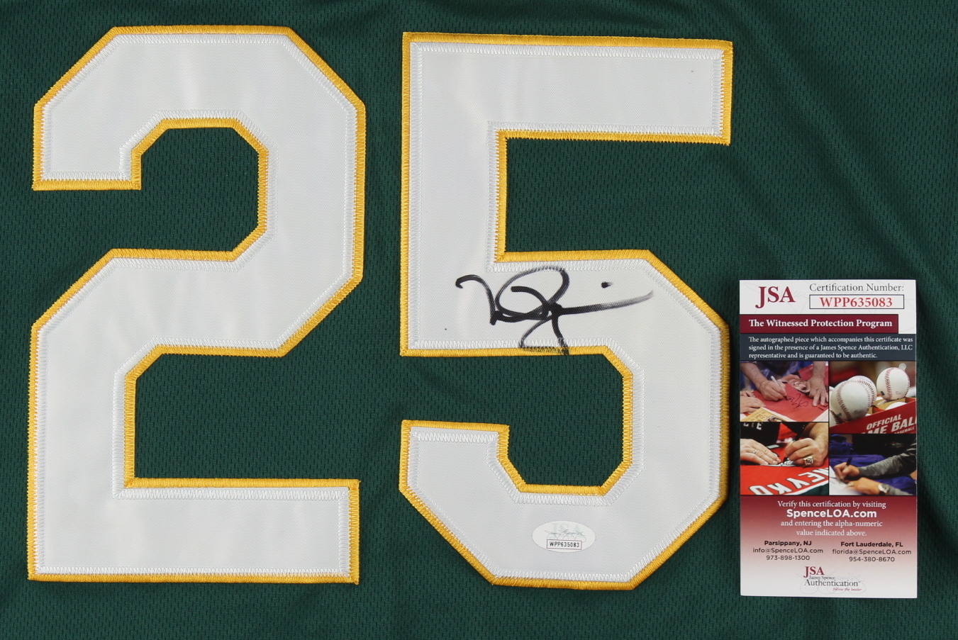 Mark McGwire Signed Athletics Jersey (JSA COA) at PristineAuction.com Mark McGwire Signed Athletics Jersey (JSA COA) at PristineAuction.com