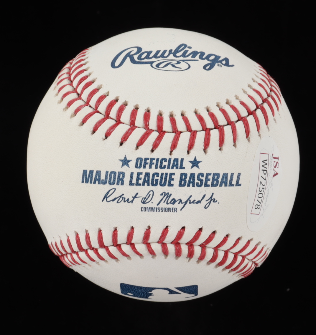 Corbin Bernsen Signed OML Baseball Inscribed "Dorn" & "Strike This M*********** Out!" (JSA COA) at PristineAuction.com Corbin Bernsen Signed OML Baseball Inscribed "Dorn" & "Strike This M*********** Out!" (JSA COA) at PristineAuction.com