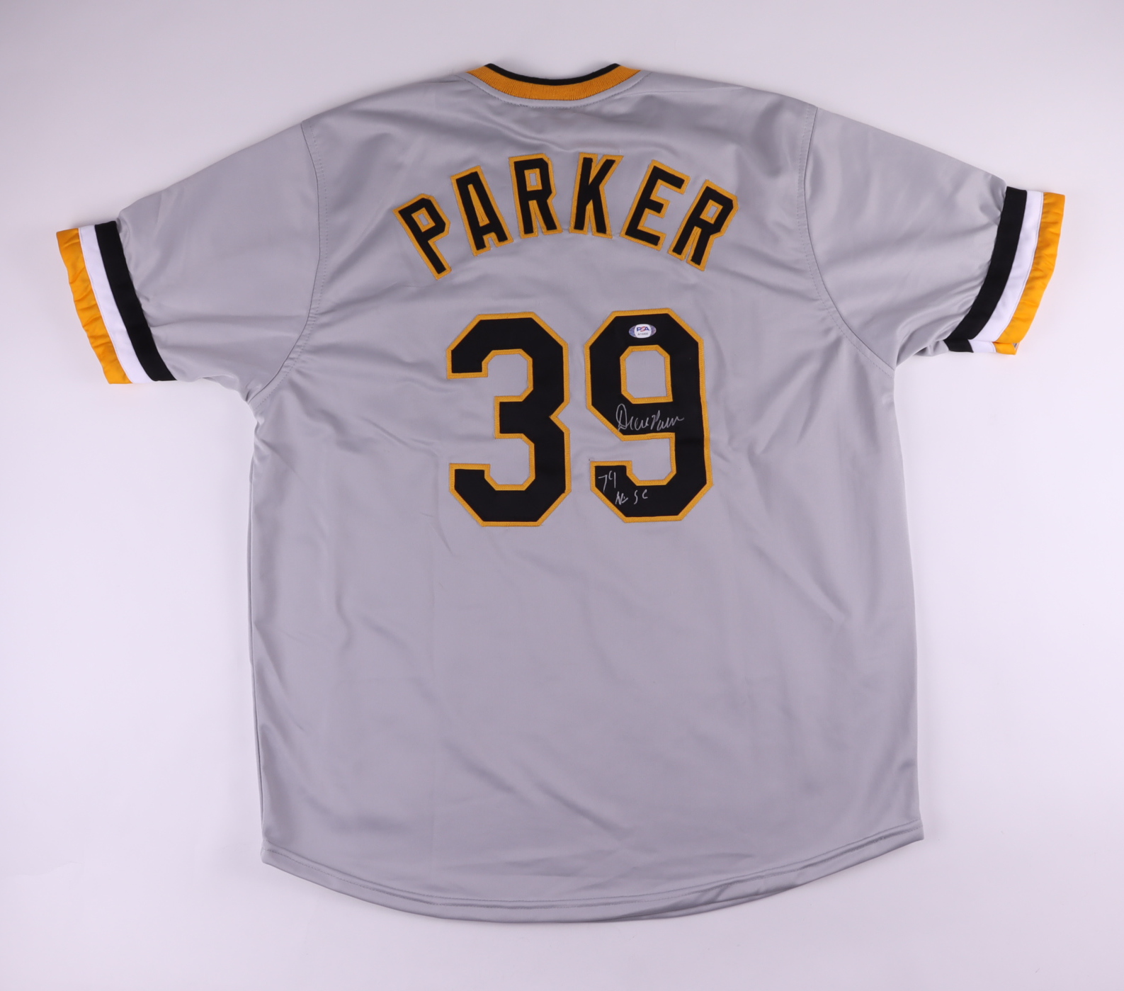 Dave Parker Signed Jersey Inscribed "79 WSC" (PSA) at PristineAuction.com Dave Parker Signed Jersey Inscribed "79 WSC" (PSA) at PristineAuction.com