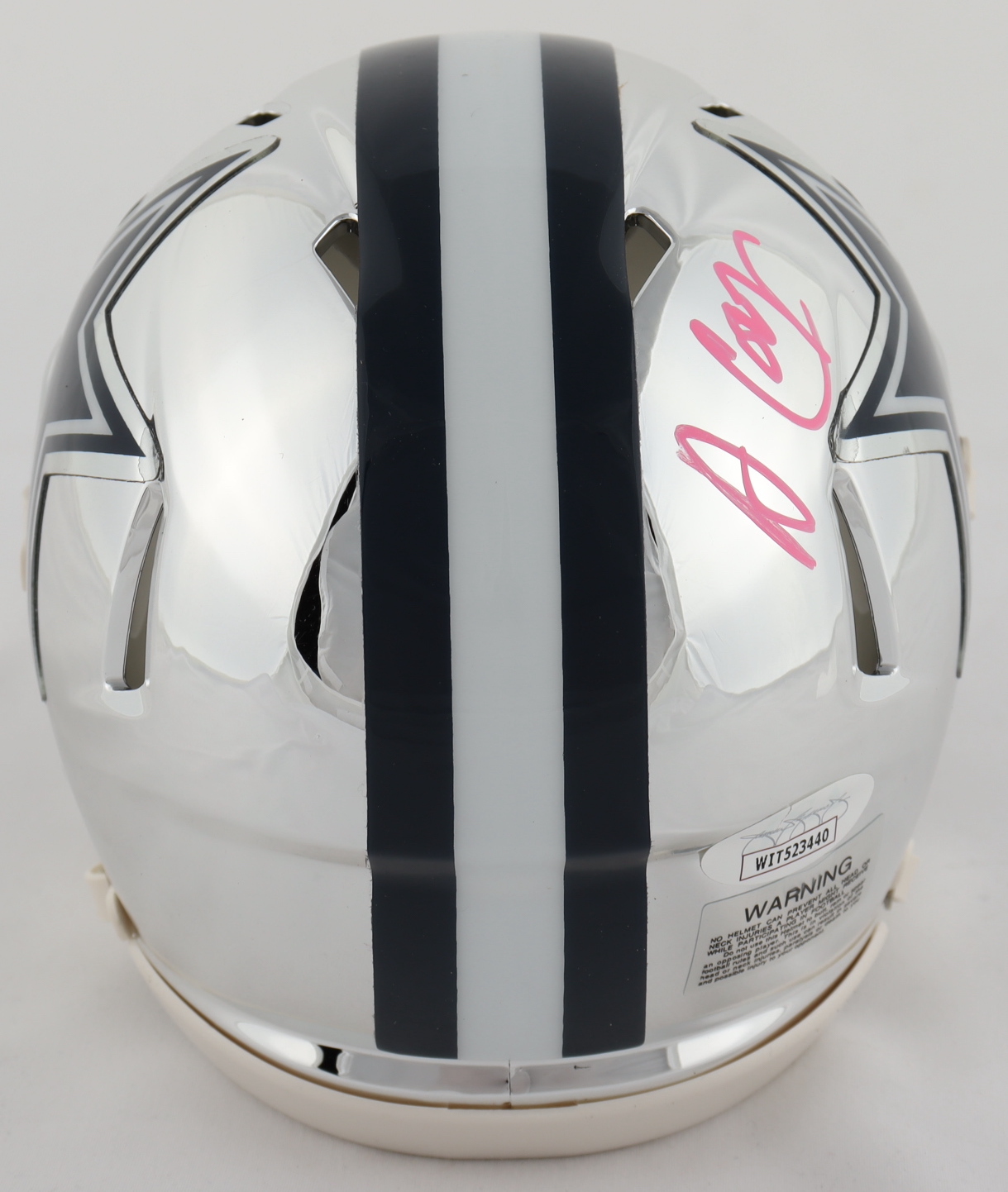 Amari Cooper Signed Cowboys Chrome Speed Mini Helmet (JSA COA) at PristineAuction.com Amari Cooper Signed Cowboys Chrome Speed Mini Helmet (JSA COA) at PristineAuction.com