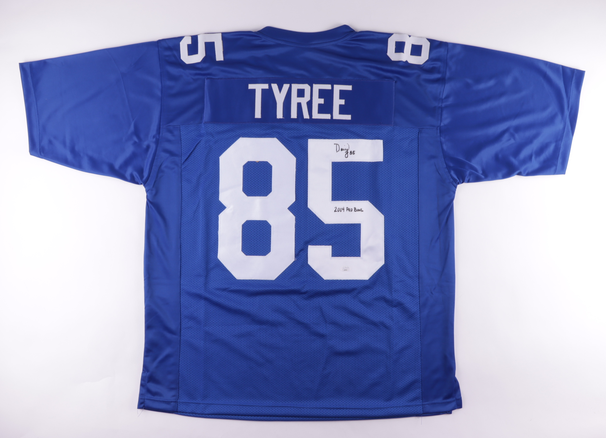 David Tyree Signed Jersey Inscribed "2004 Pro Bowl" (JSA COA) at PristineAuction.com David Tyree Signed Jersey Inscribed "2004 Pro Bowl" (JSA COA) at PristineAuction.com