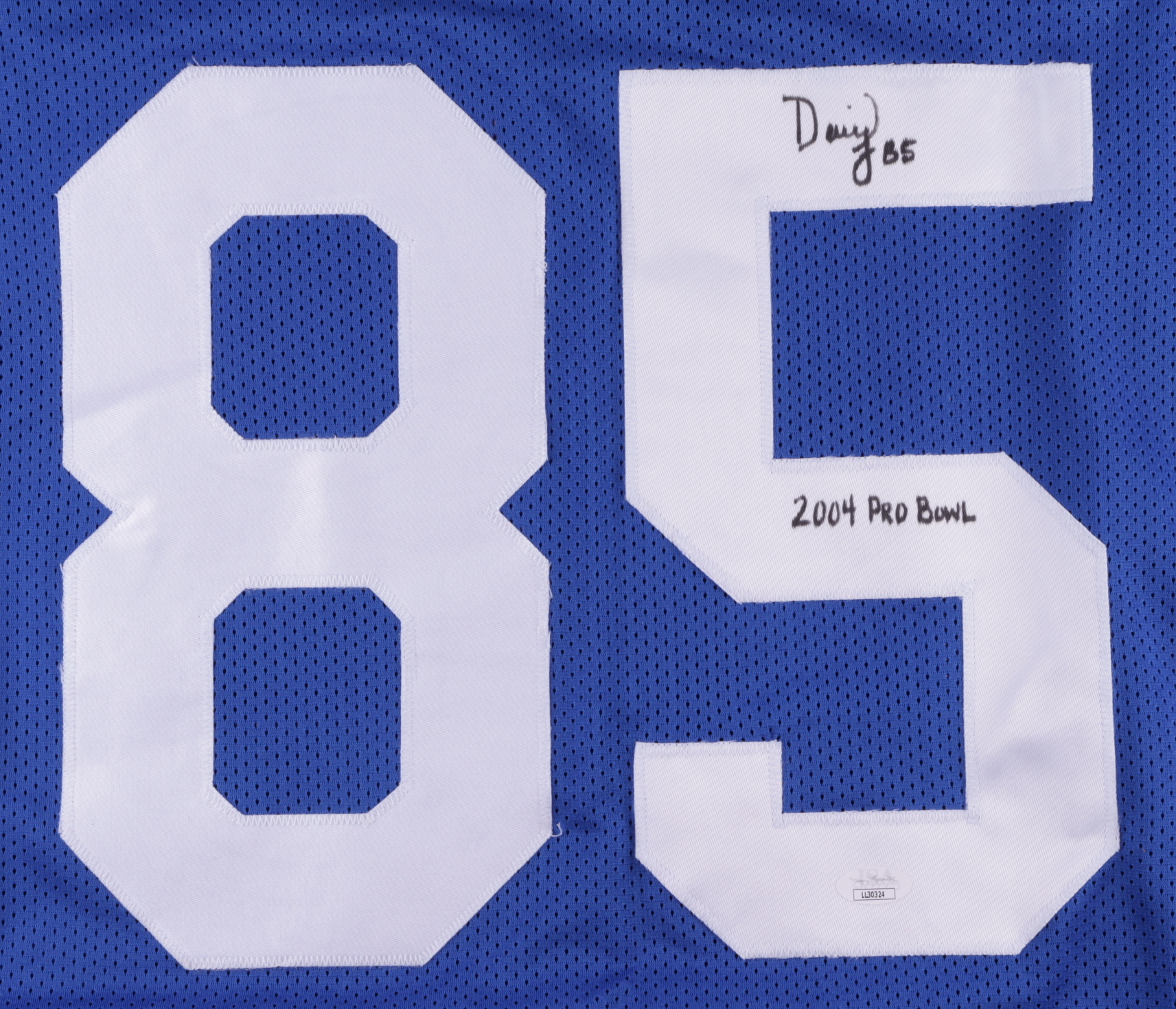 David Tyree Signed Jersey Inscribed "2004 Pro Bowl" (JSA COA) at PristineAuction.com David Tyree Signed Jersey Inscribed "2004 Pro Bowl" (JSA COA) at PristineAuction.com