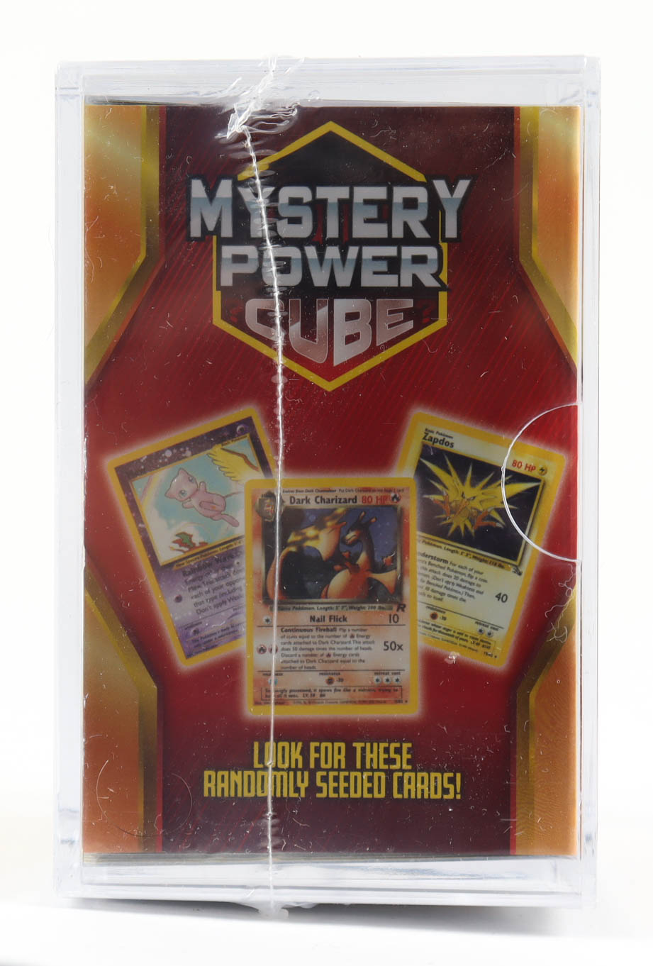 Pokemon Mystery Power Cube with (63) Cards at PristineAuction.com Pokemon Mystery Power Cube with (63) Cards at PristineAuction.com