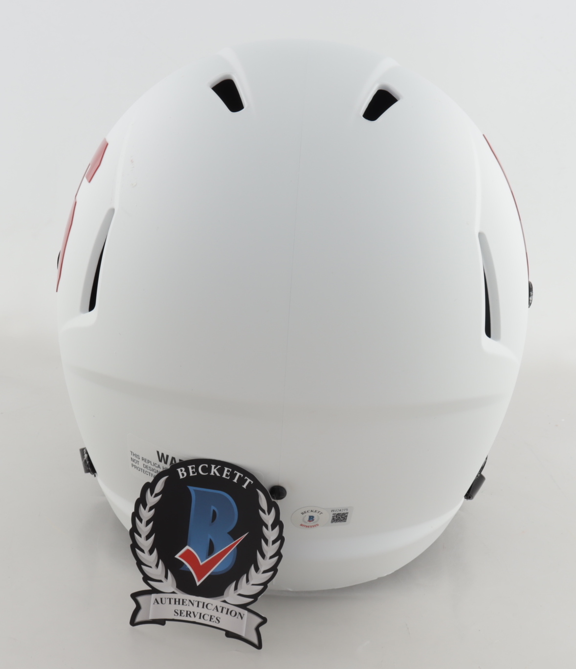 DeVonta Smith Signed Alabama Crimson Tide Full-Size Lunar Eclipse Alternate Speed Helmet (Beckett Hologram) at PristineAuction.com DeVonta Smith Signed Alabama Crimson Tide Full-Size Lunar Eclipse Alternate Speed Helmet (Beckett Hologram) at PristineAuction.com