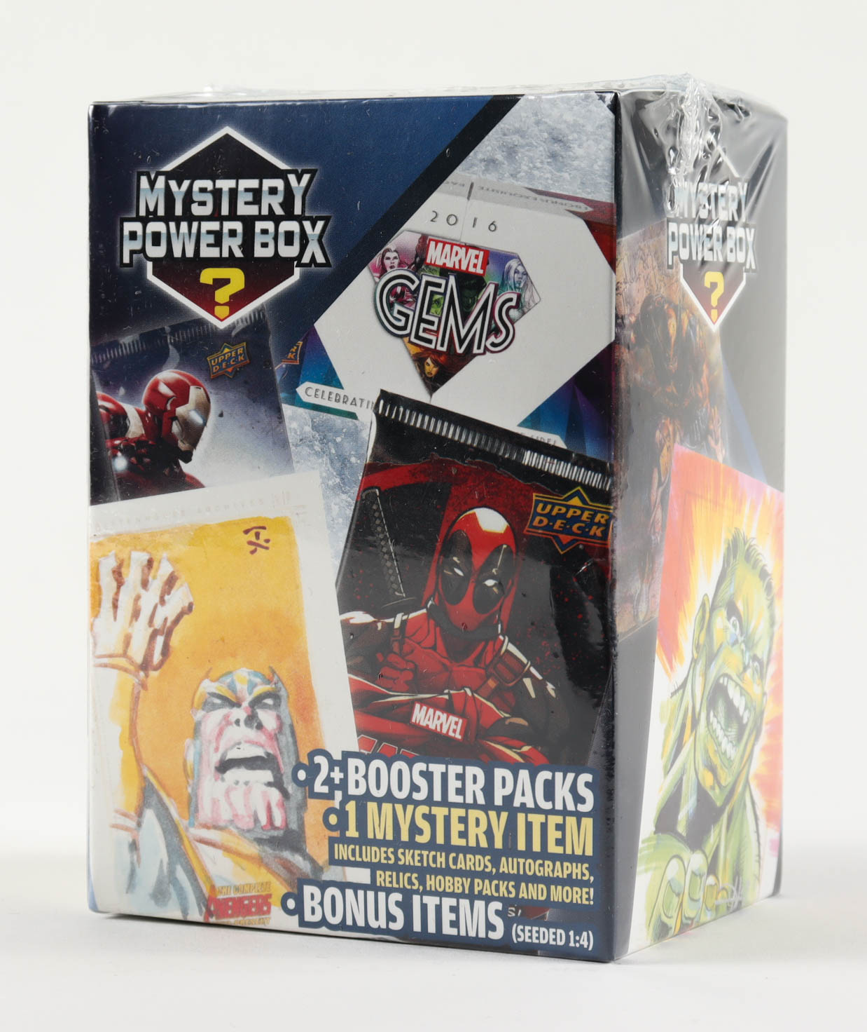 2020 Upper Deck Marvel Mystery Power Box with (2) Booster Packs at PristineAuction.com 2020 Upper Deck Marvel Mystery Power Box with (2) Booster Packs at PristineAuction.com