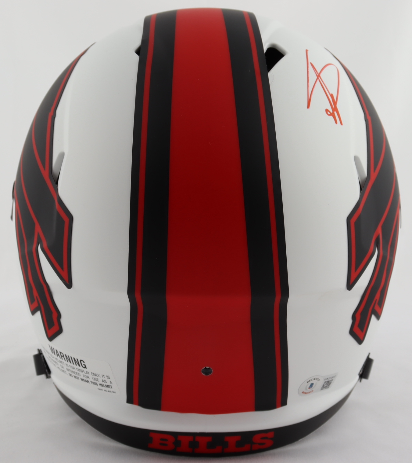 Stefon Diggs Signed Bills Full-Size Lunar Eclipse Alternate Speed Helmet (Beckett Hologram) at PristineAuction.com Stefon Diggs Signed Bills Full-Size Lunar Eclipse Alternate Speed Helmet (Beckett Hologram) at PristineAuction.com