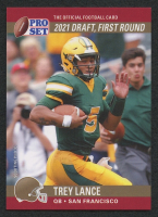 Trey Lance 2021 Pro Set #PSDD3 RC at PristineAuction.com