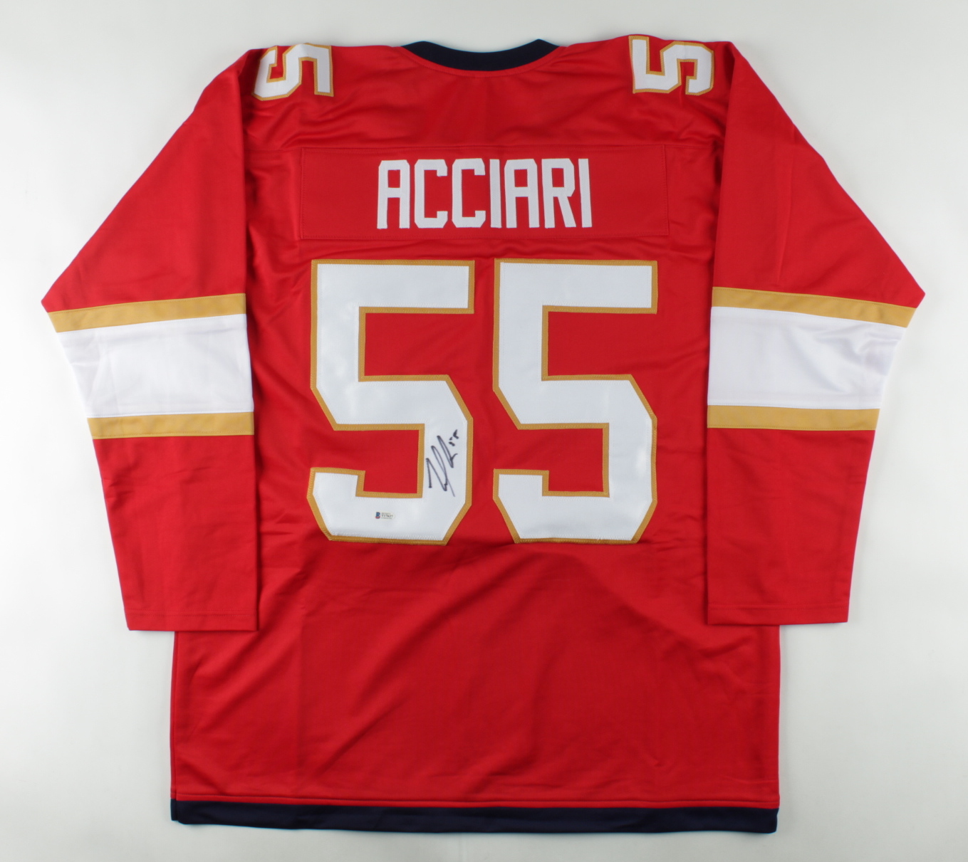 Noel Acciari Signed Jersey (Beckett COA) at PristineAuction.com Noel Acciari Signed Jersey (Beckett COA) at PristineAuction.com