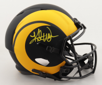 Kurt Warner Signed Rams Full-Size Eclipse Alternate Speed Helmet (Beckett) at PristineAuction.com