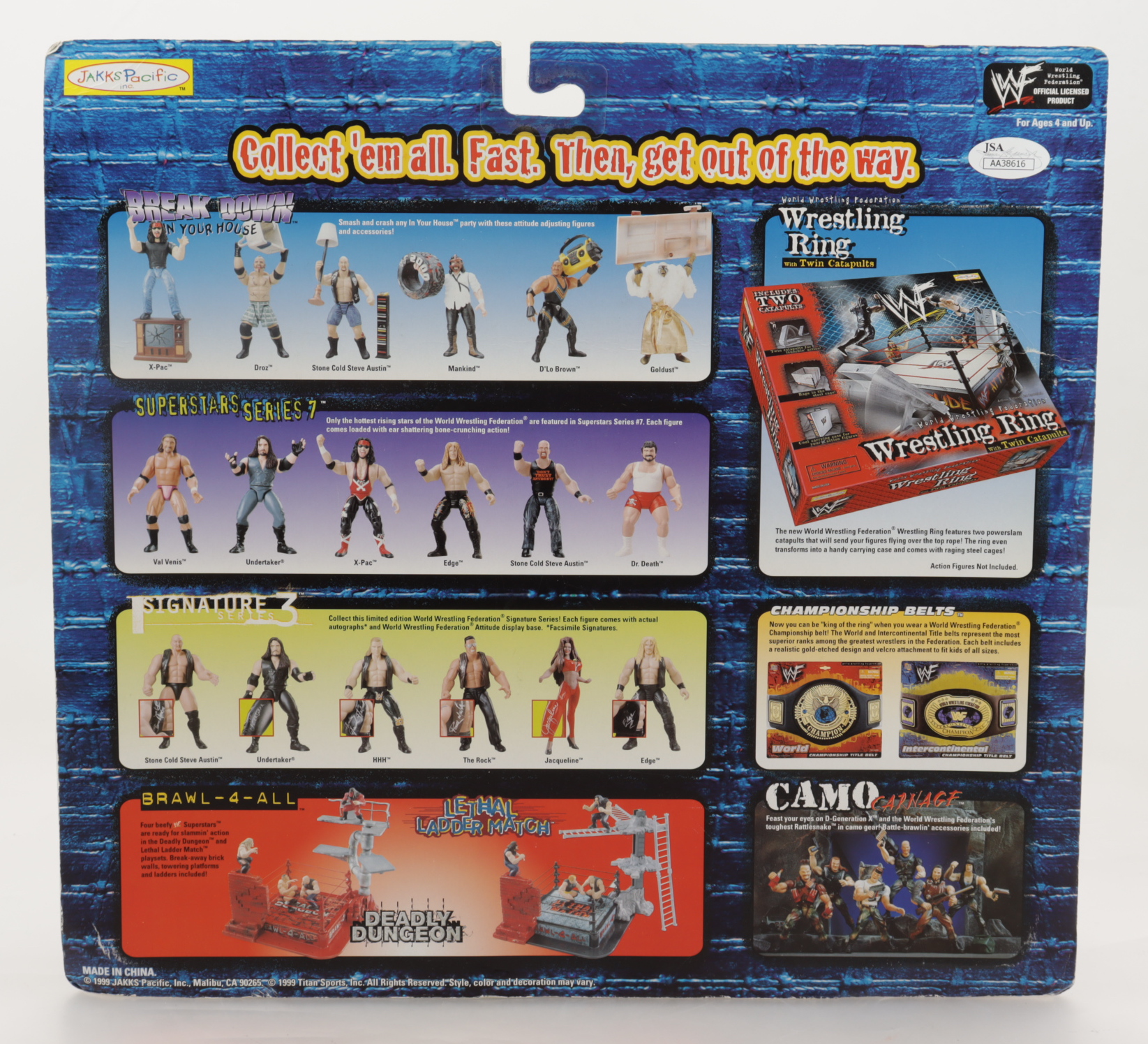 Jeff Jarrett Signed WWE King of the Ring Figurine (JSA) at PristineAuction.com Jeff Jarrett Signed WWE King of the Ring Figurine (JSA) at PristineAuction.com