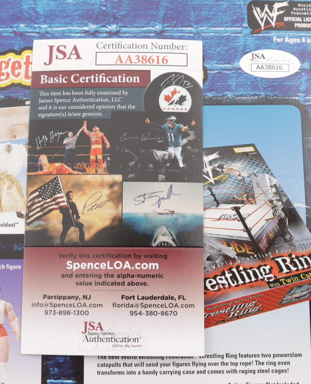 Jeff Jarrett Signed WWE King of the Ring Figurine (JSA) at PristineAuction.com Jeff Jarrett Signed WWE King of the Ring Figurine (JSA) at PristineAuction.com