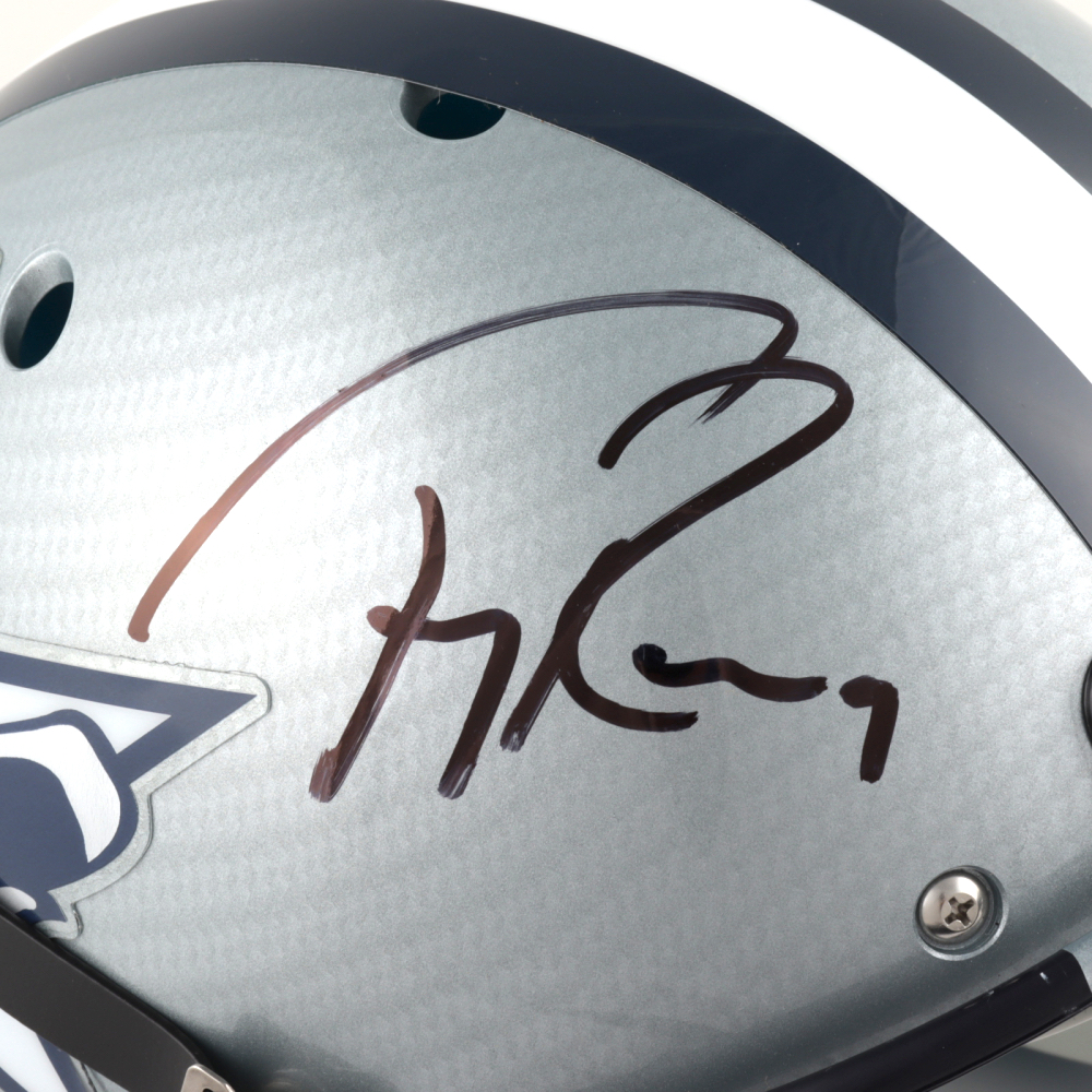 Tony Romo Signed Full-Size Authentic On-Field Hydro-Dipped Helmet (Beckett COA) at PristineAuction.com Tony Romo Signed Full-Size Authentic On-Field Hydro-Dipped Helmet (Beckett COA) at PristineAuction.com