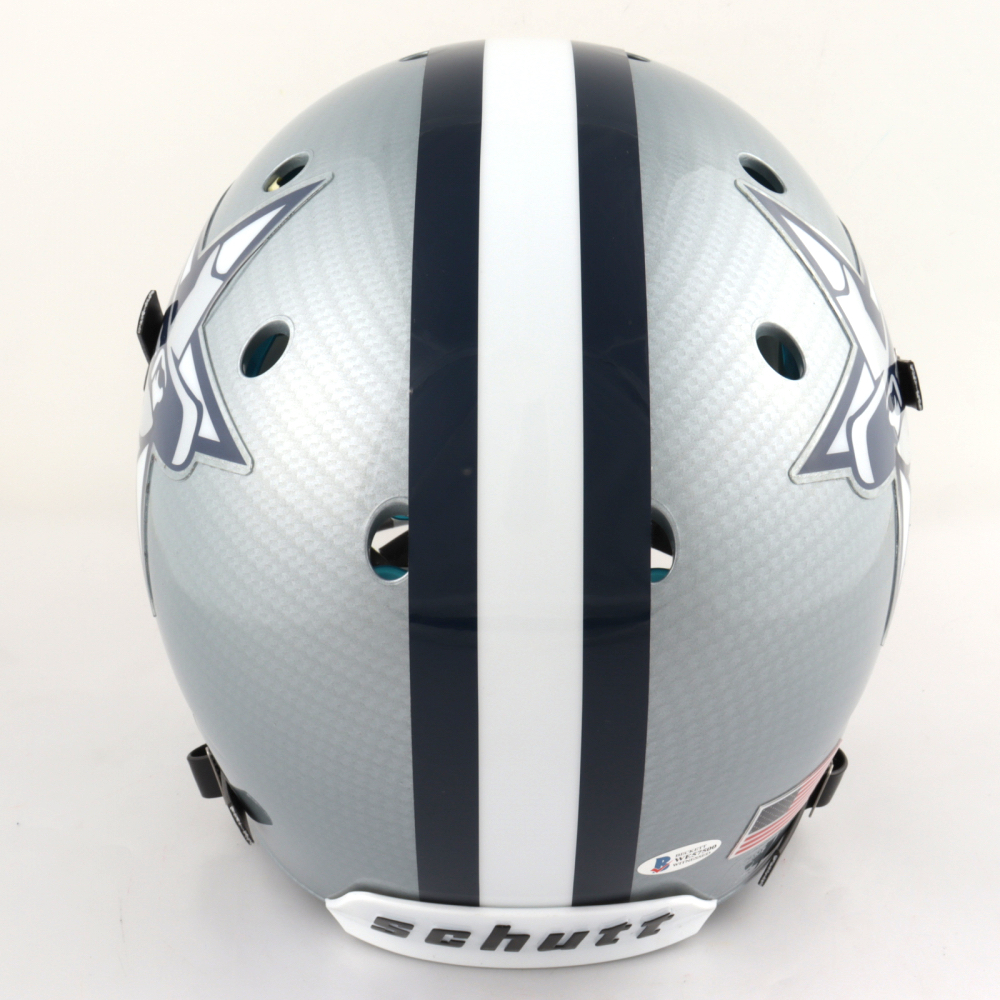 Tony Romo Signed Full-Size Authentic On-Field Hydro-Dipped Helmet (Beckett COA) at PristineAuction.com Tony Romo Signed Full-Size Authentic On-Field Hydro-Dipped Helmet (Beckett COA) at PristineAuction.com