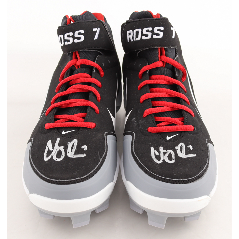 Cody Ross Signed Pair of Nike Baseball Cleats (Beckett Hologram) (See