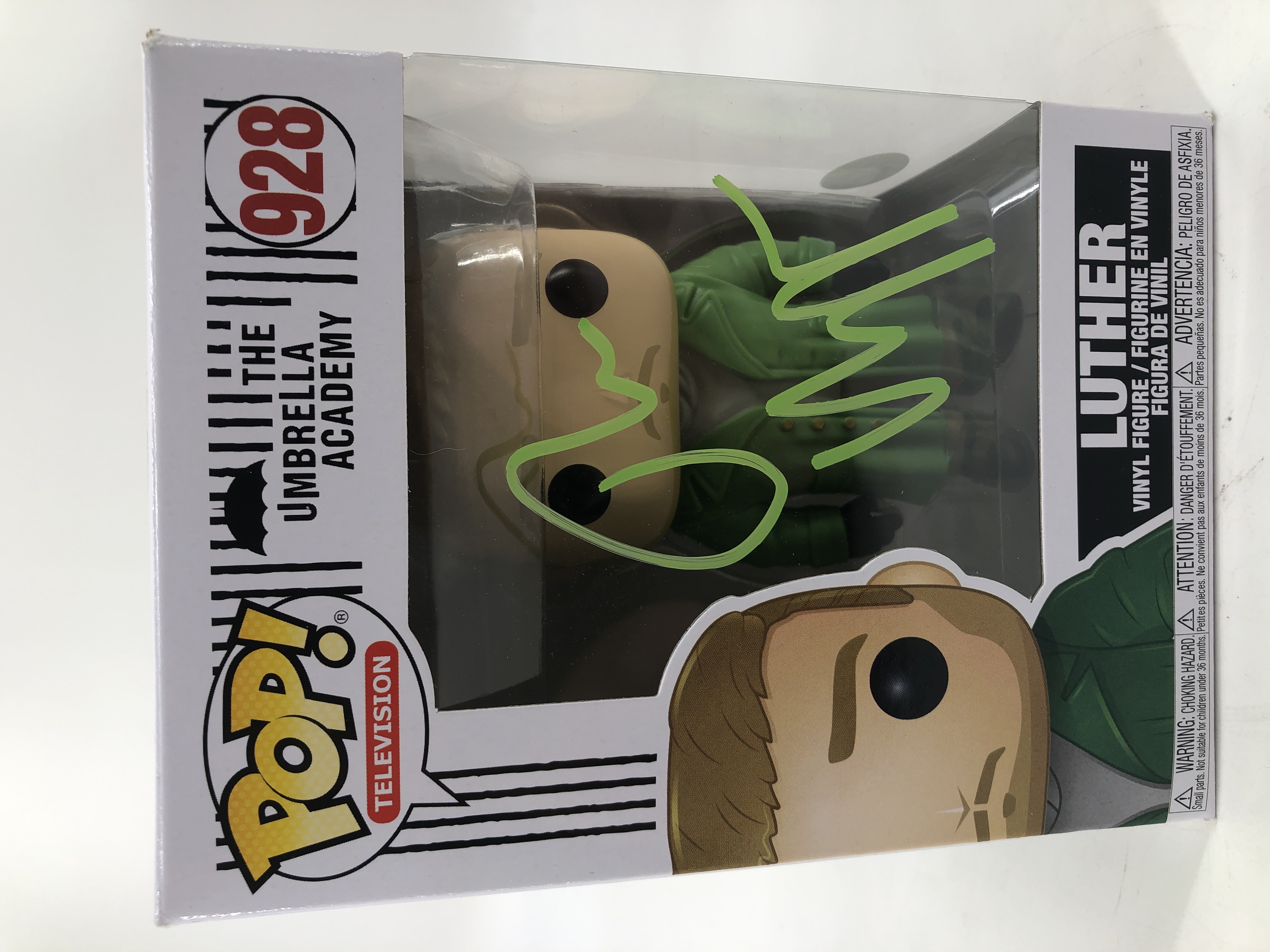 Tom Hopper Signed "The Umbrella Academy" #928 Luther Funko Pop! Vinyl Figure (JSA COA) at PristineAuction.com Tom Hopper Signed "The Umbrella Academy" #928 Luther Funko Pop! Vinyl Figure (JSA COA) at PristineAuction.com
