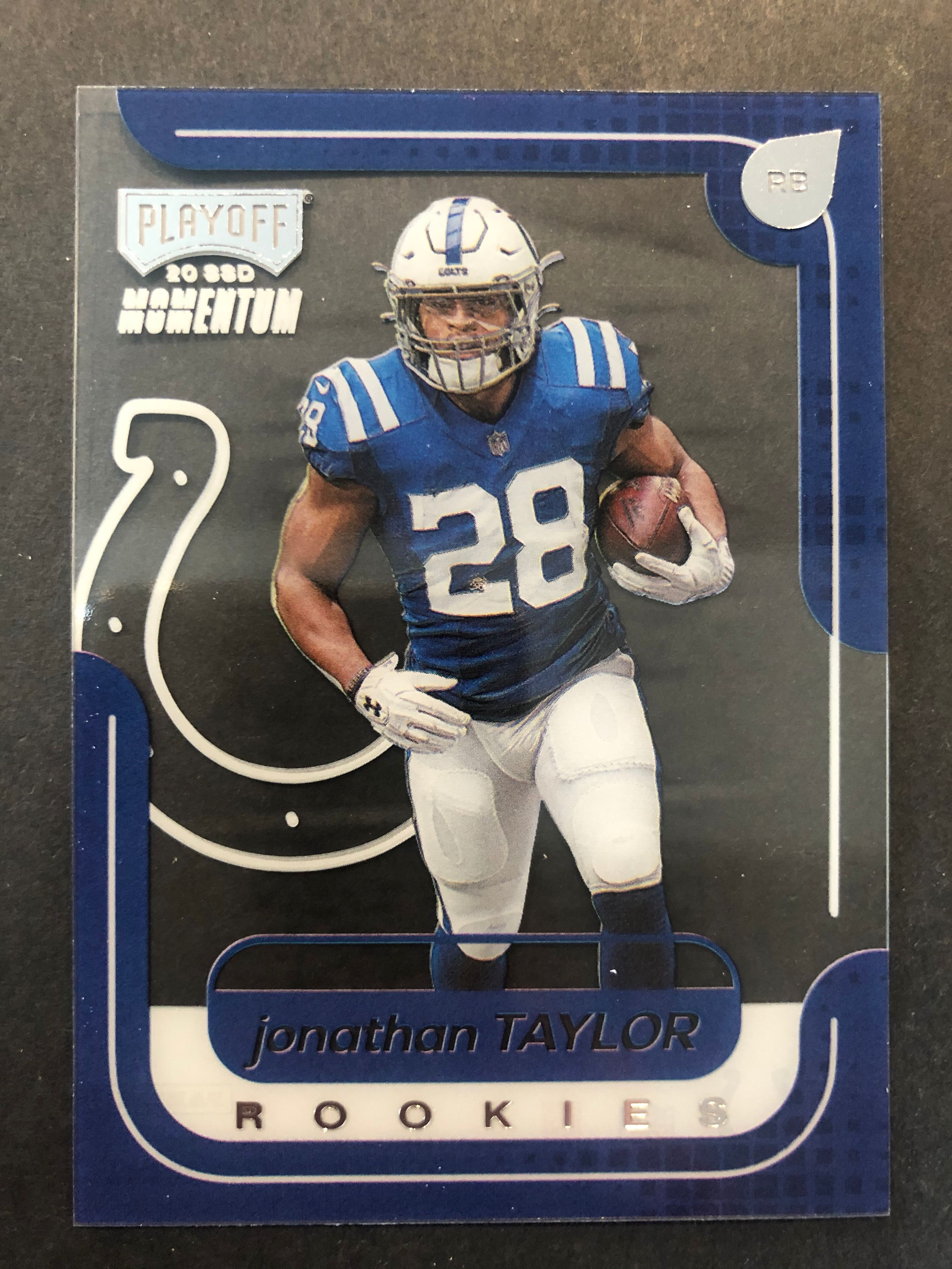 Jonathan Taylor 2020 Chronicles Playoff Momentum SSD #M7 RC at PristineAuction.com Jonathan Taylor 2020 Chronicles Playoff Momentum SSD #M7 RC at PristineAuction.com