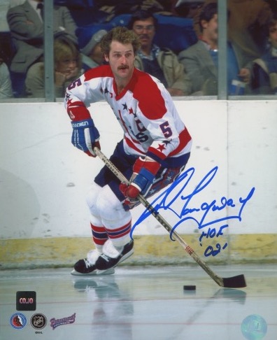 Rod Langway Signed Capitals 8x10 Photo Inscribed "HOF 02" (COJO COA) at PristineAuction.com Rod Langway Signed Capitals 8x10 Photo Inscribed "HOF 02" (COJO COA) at PristineAuction.com