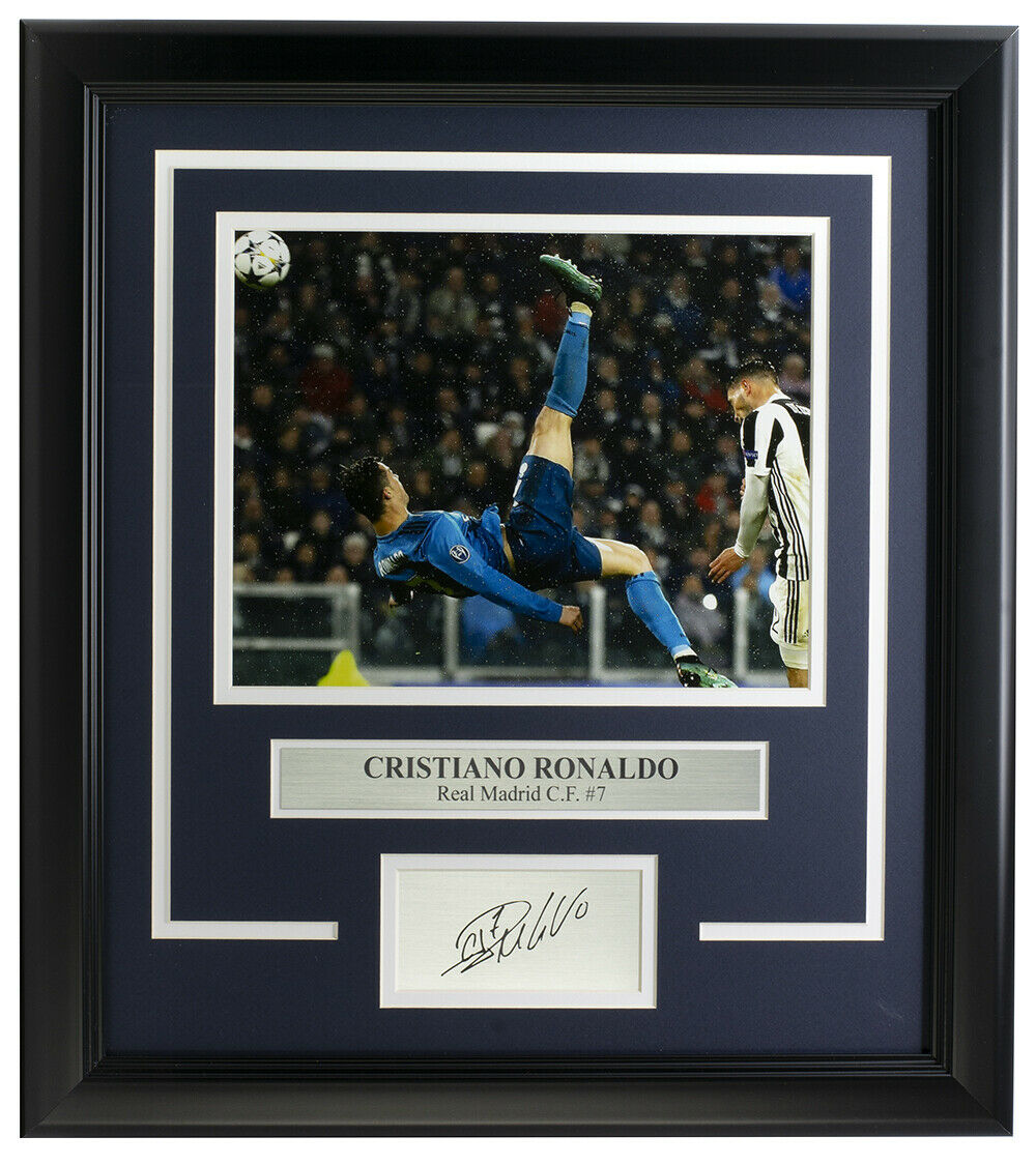 Cristiano Ronaldo 16.5x18.5 Custom Framed Photo Display at PristineAuction.com Cristiano Ronaldo 16.5x18.5 Custom Framed Photo Display at PristineAuction.com