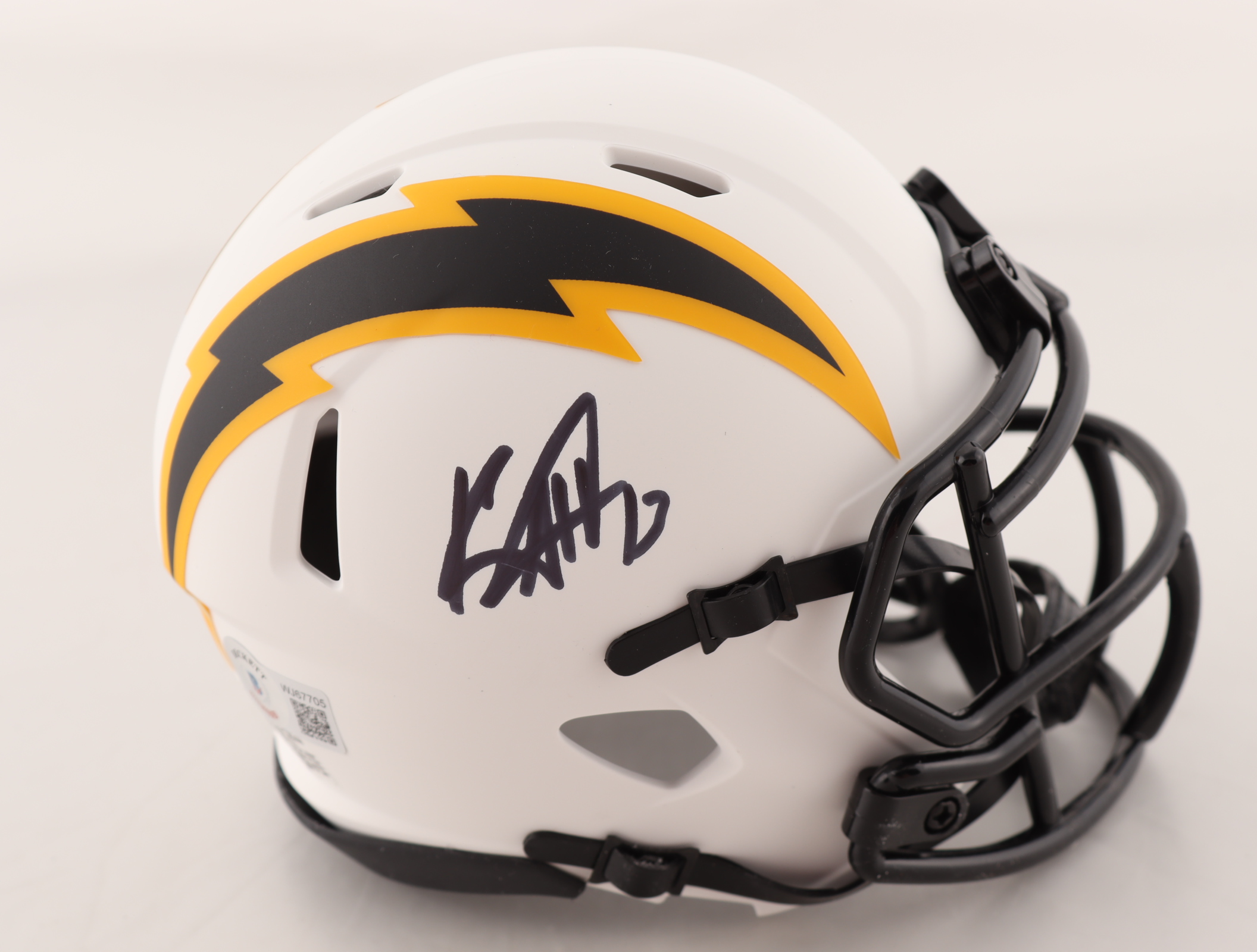 Keenan Allen Signed Chargers Lunar Eclipse Alternate Speed Mini Helmet (Beckett) at PristineAuction.com Keenan Allen Signed Chargers Lunar Eclipse Alternate Speed Mini Helmet (Beckett) at PristineAuction.com