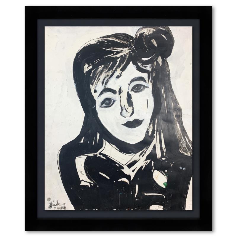 Jenik Cook Signed 33x27 Custom Framed Original Acrylic Painting at PristineAuction.com Jenik Cook Signed 33x27 Custom Framed Original Acrylic Painting at PristineAuction.com