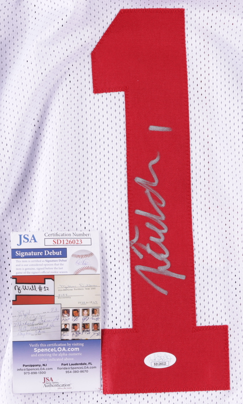 Justin Fields Signed Jersey (JSA COA) at PristineAuction.com Justin Fields Signed Jersey (JSA COA) at PristineAuction.com