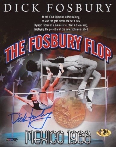 Dick Fosbury Signed Team USA 8x10 Photo (MAB Hologram) at PristineAuction.com Dick Fosbury Signed Team USA 8x10 Photo (MAB Hologram) at PristineAuction.com