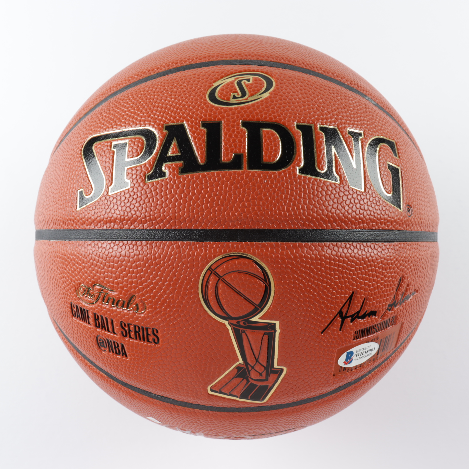 Giannis Antetokounmpo Signed NBA "The Finals" Game Ball Series Basketball (Beckett COA) at PristineAuction.com Giannis Antetokounmpo Signed NBA "The Finals" Game Ball Series Basketball (Beckett COA) at PristineAuction.com