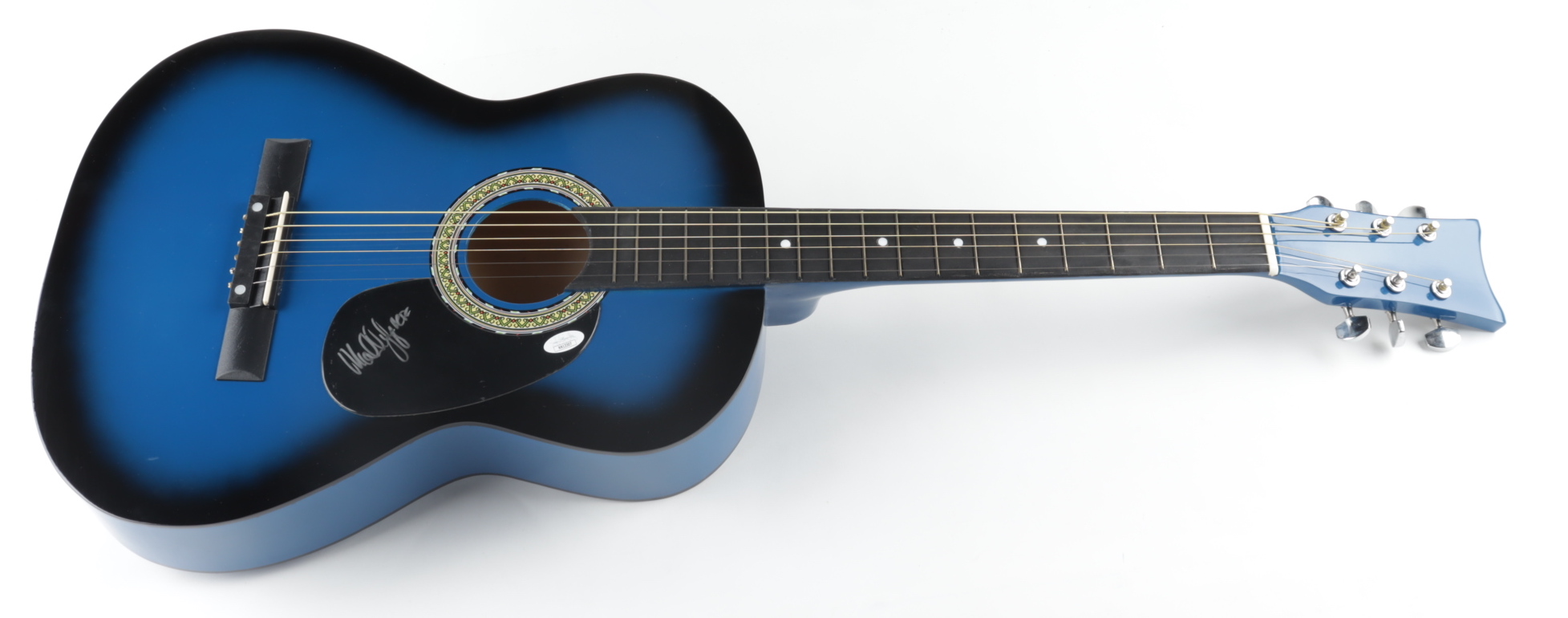 Malcolm Young Signed 38" Acoustic Guitar (JSA Hologram) (See Description) at PristineAuction.com Malcolm Young Signed 38" Acoustic Guitar (JSA Hologram) (See Description) at PristineAuction.com