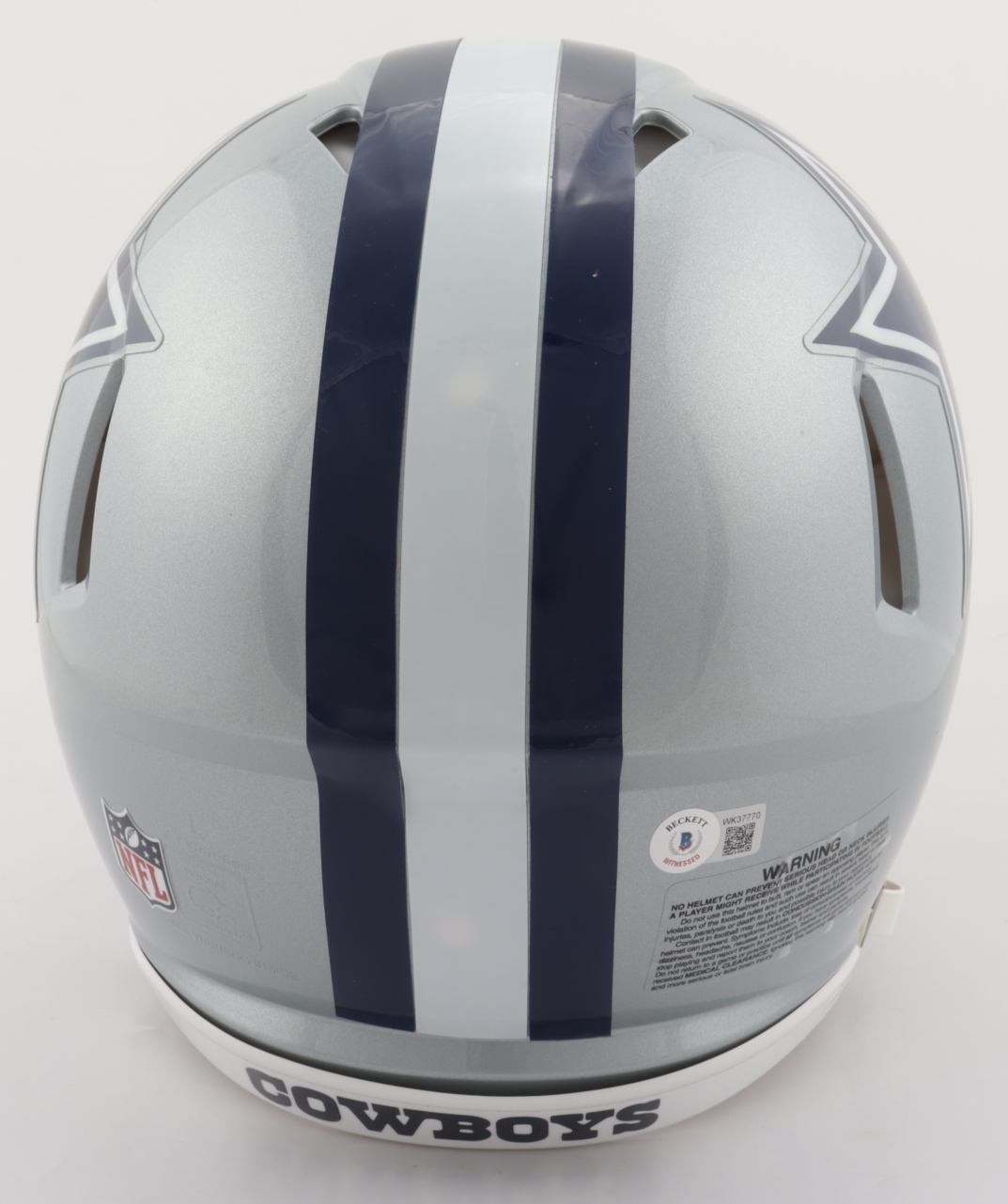 Michael Irvin Signed Cowboys Full-Size Authentic On-Field Speed Helmet (Beckett Hologram) at PristineAuction.com Michael Irvin Signed Cowboys Full-Size Authentic On-Field Speed Helmet (Beckett Hologram) at PristineAuction.com