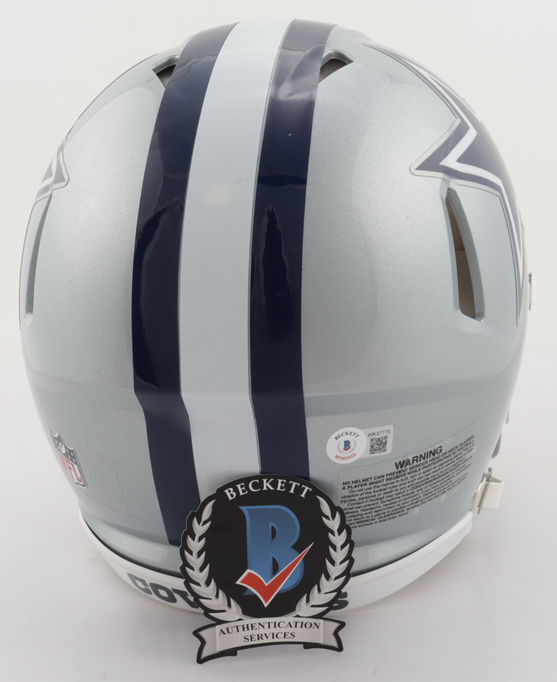 Michael Irvin Signed Cowboys Full-Size Authentic On-Field Speed Helmet (Beckett Hologram) at PristineAuction.com Michael Irvin Signed Cowboys Full-Size Authentic On-Field Speed Helmet (Beckett Hologram) at PristineAuction.com