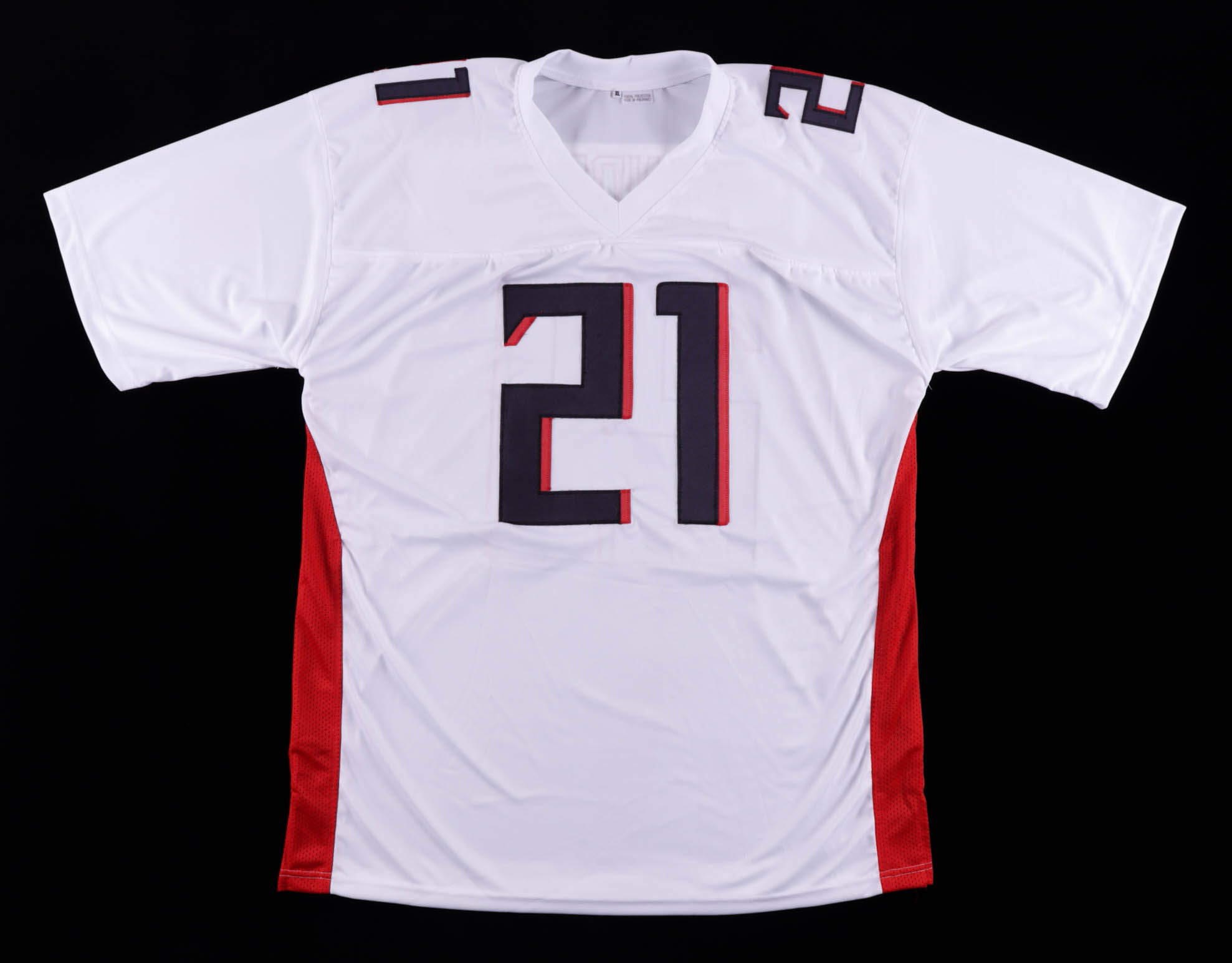 Deion Sanders Signed Jersey (Beckett COA) at PristineAuction.com Deion Sanders Signed Jersey (Beckett COA) at PristineAuction.com