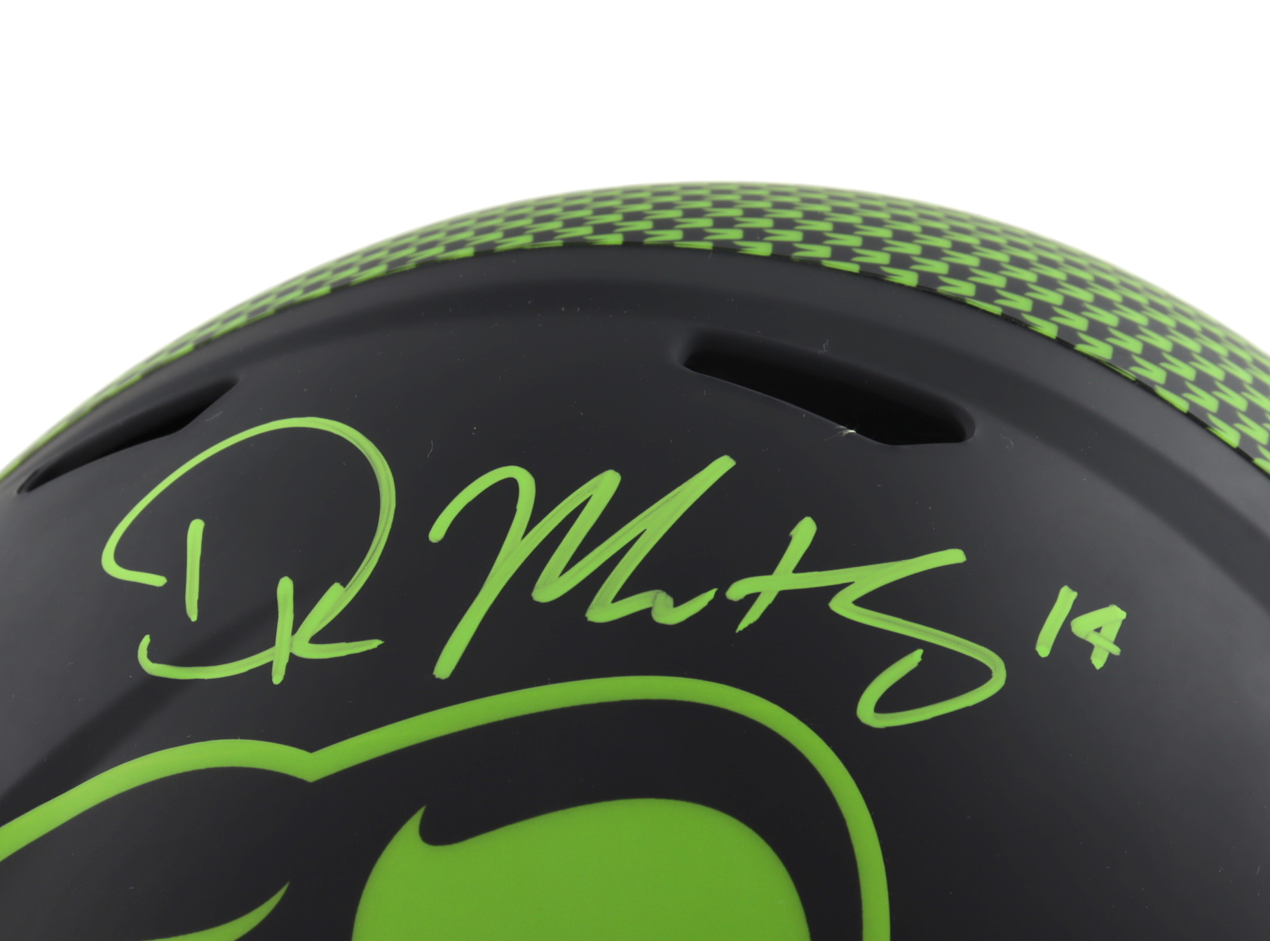 DK Metcalf Signed Seahawks Full-Size Eclipse Alternate Speed Helmet (Beckett COA) at PristineAuction.com DK Metcalf Signed Seahawks Full-Size Eclipse Alternate Speed Helmet (Beckett COA) at PristineAuction.com
