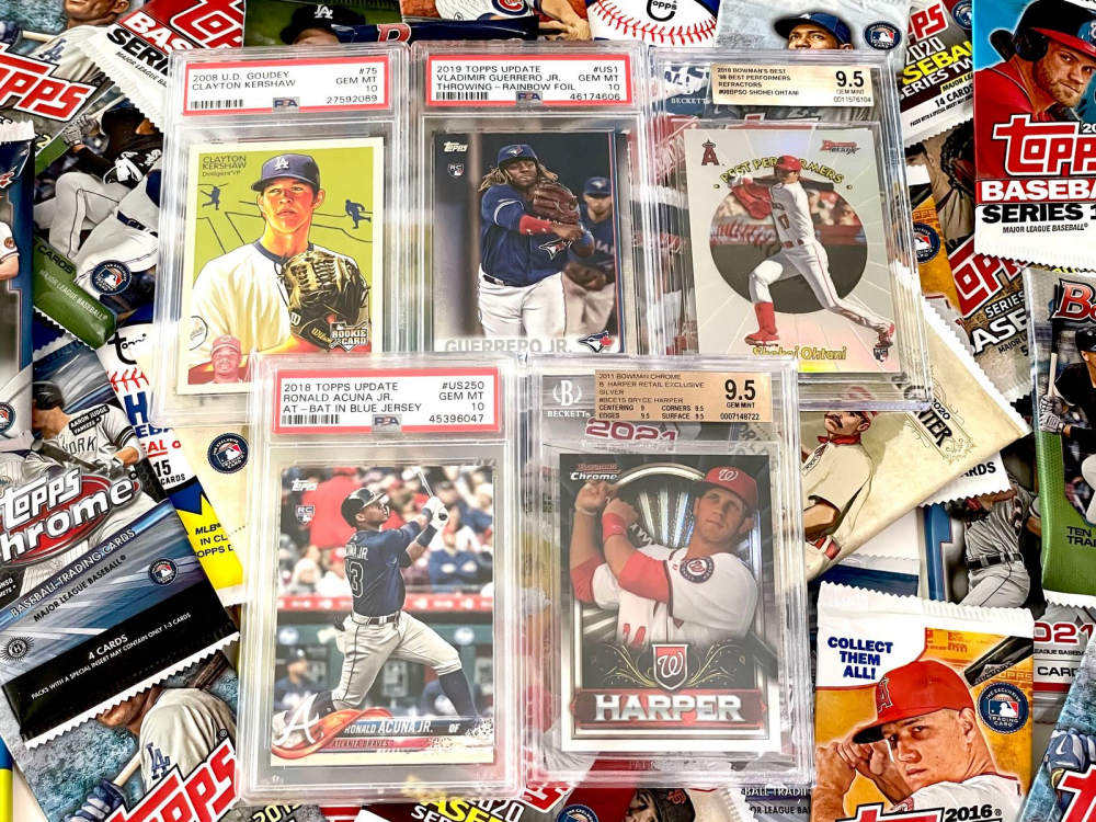 PSA Football Graded Card Mystery Pack | Grade 8 Guaranteed