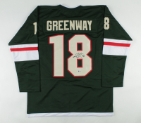 Jordan Greenway Signed Jersey (Beckett) at PristineAuction.com