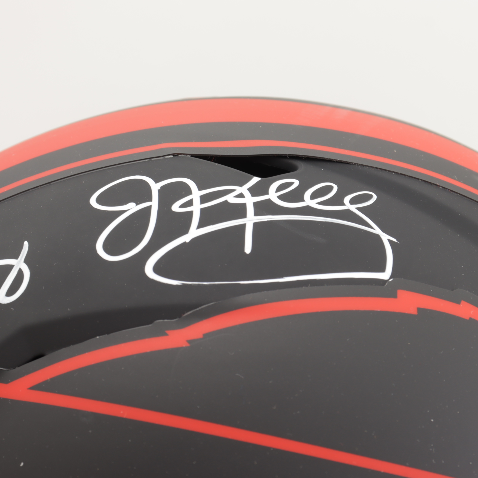 Jim Kelly, Thurman Thomas & Andre Reed Signed Bills Full-Size Eclipse Alternate Speed Helmet (JSA COA) (See Description) at PristineAuction.com Jim Kelly, Thurman Thomas & Andre Reed Signed Bills Full-Size Eclipse Alternate Speed Helmet (JSA COA) (See Description) at PristineAuction.com