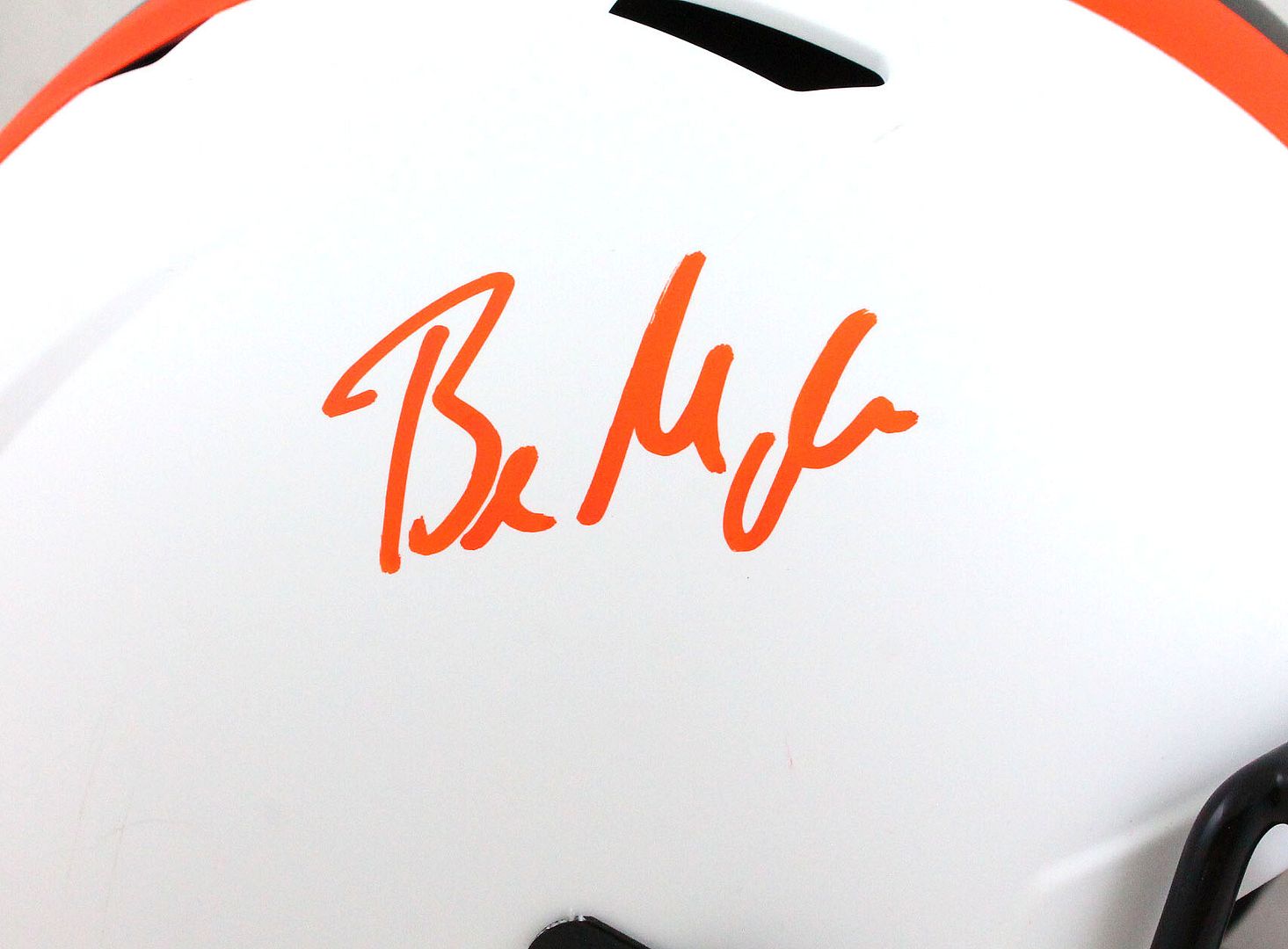 Baker Mayfield Signed Browns Full-Size Lunar Eclipse Alternate Speed Helmet (Beckett) at PristineAuction.com Baker Mayfield Signed Browns Full-Size Lunar Eclipse Alternate Speed Helmet (Beckett) at PristineAuction.com